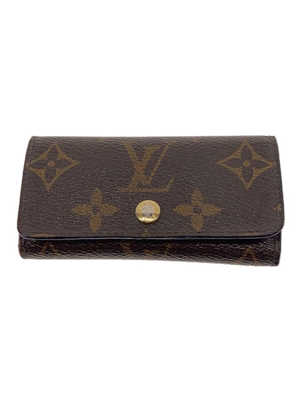 LOUIS VUITTON Multicles Monogram Canvas Brown Leather Patterned